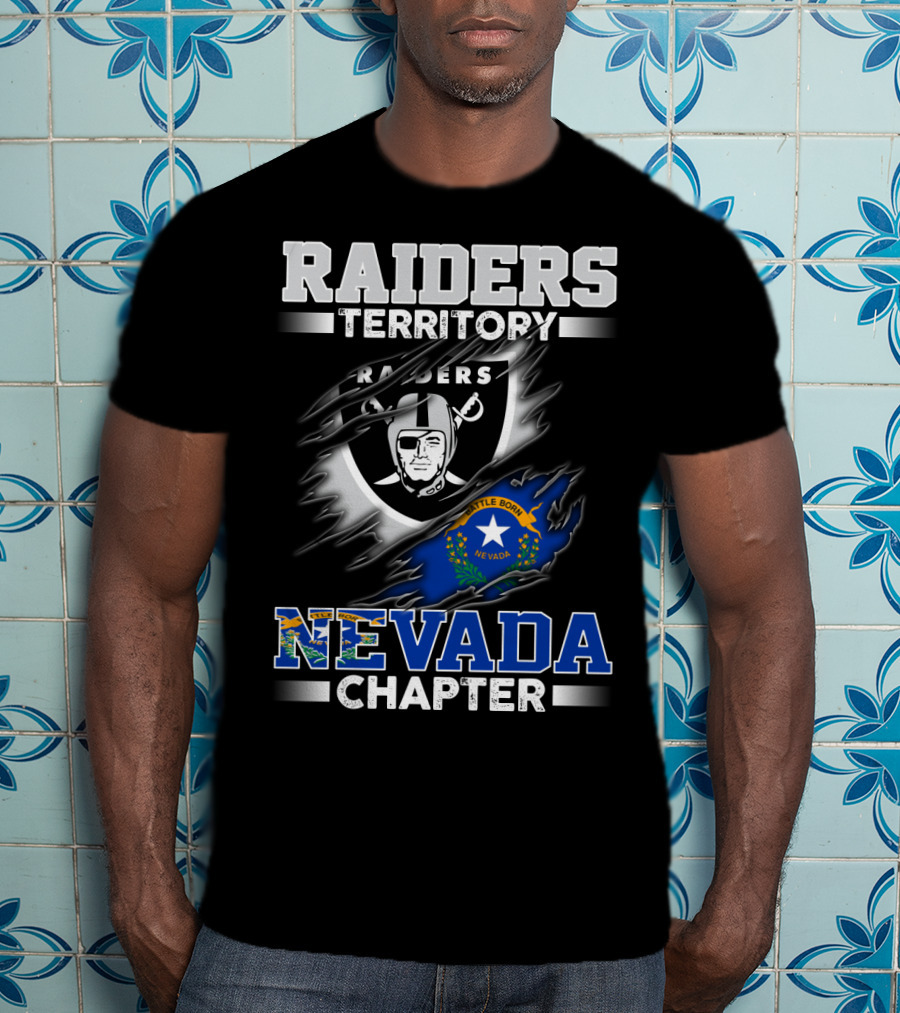 Raiders Territory Nevada Chapter Battle Born T-Shirt