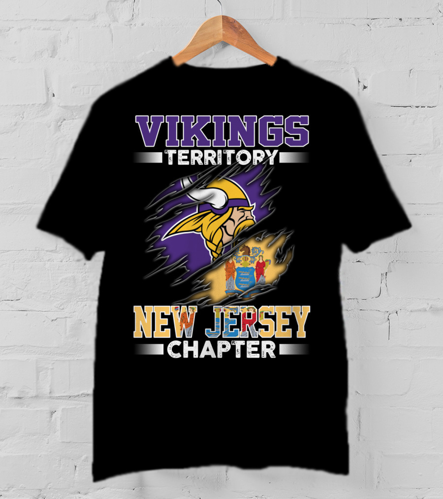 Vikings Territory New Jersey Chapter T-Shirt