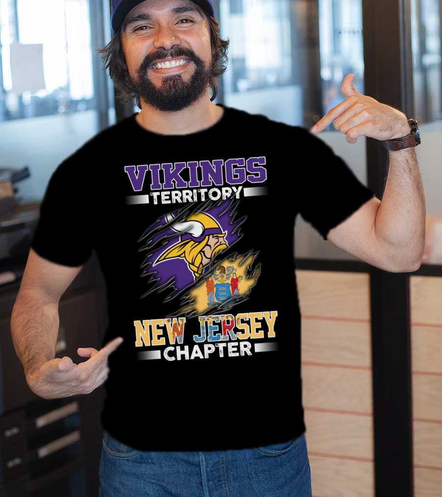 Vikings Territory New Jersey Chapter T-Shirt