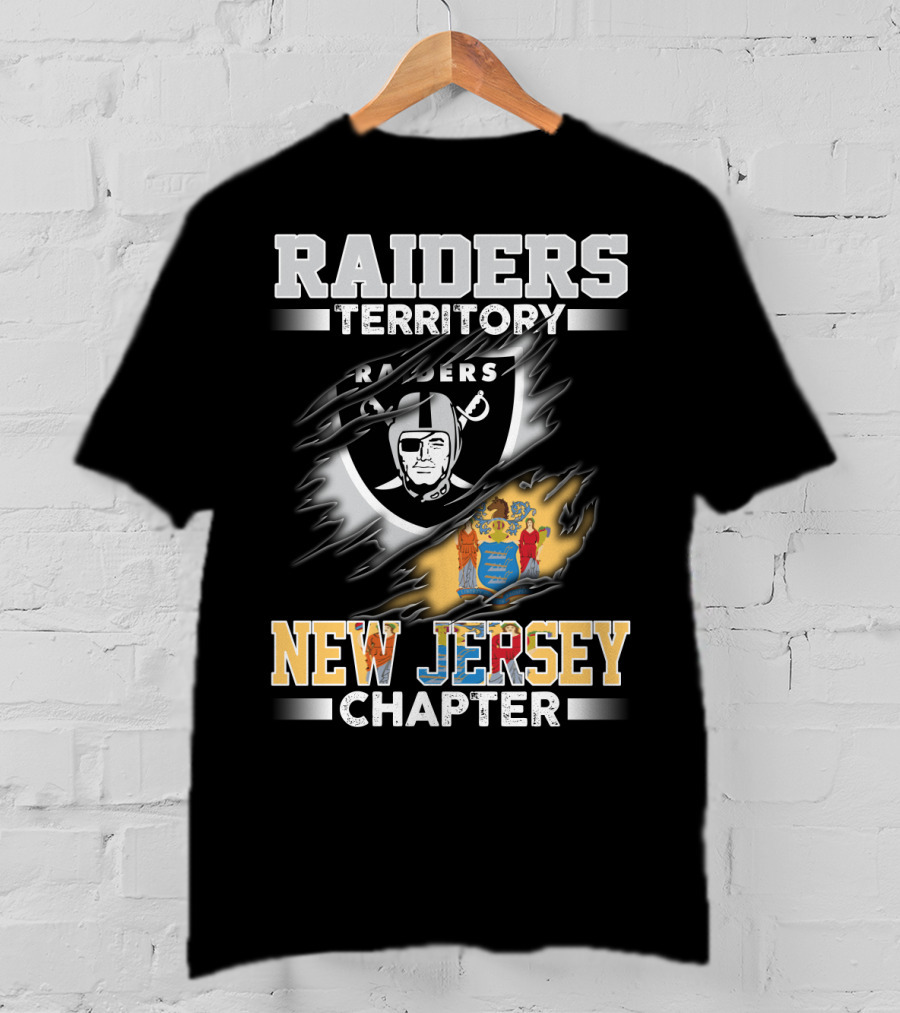Raiders Territory New Jersey Chapter T-Shirt