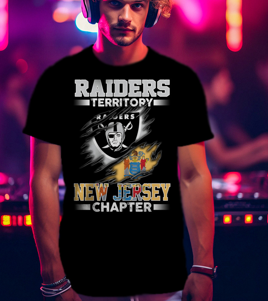 Raiders Territory New Jersey Chapter T-Shirt