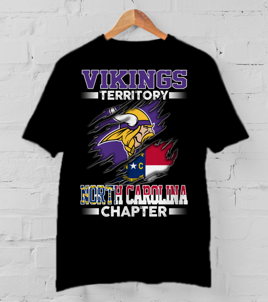 Vikings Territory North Carolina Chapter T-Shirt