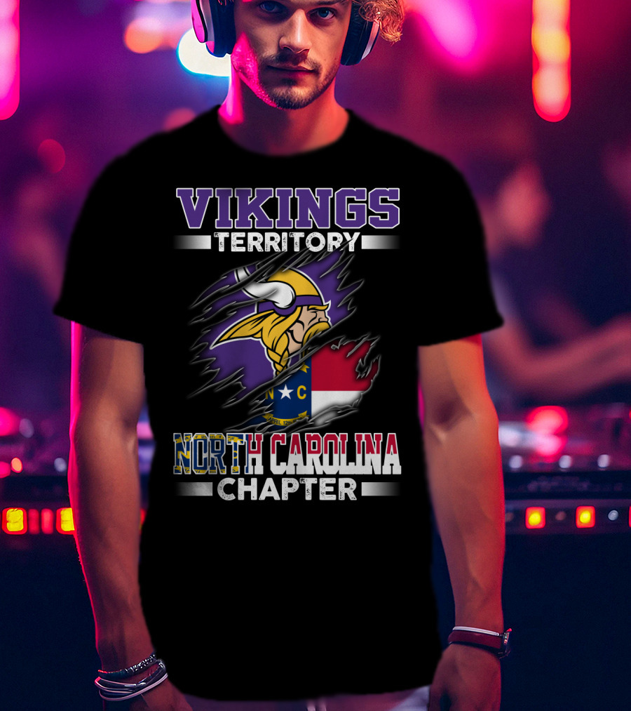 Vikings Territory North Carolina Chapter T-Shirt