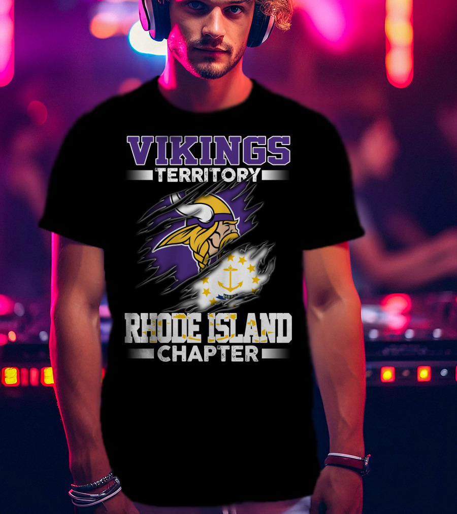 Vikings Territory Rhode Island Chapter T-Shirt