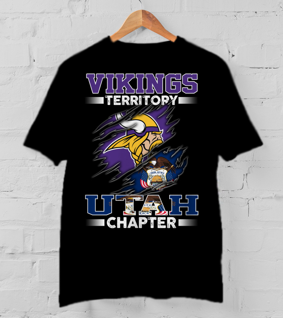 Vikings Territory Utah Chapter T-Shirt