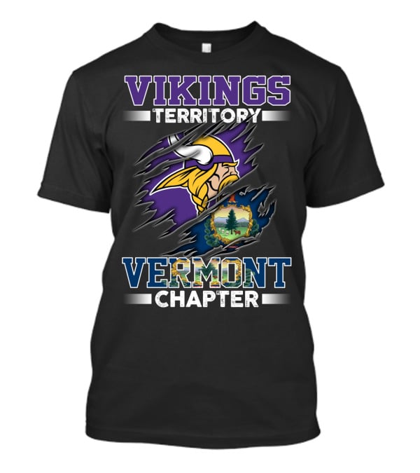 Vikings Territory Vermont Chapter T-Shirt