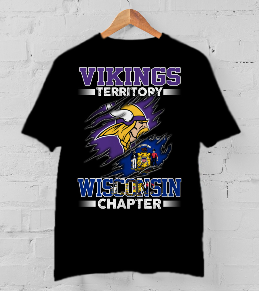 Vikings Territory Wisconsin Chapter T-Shirt