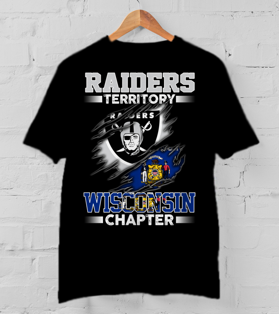 Raiders Territory Wisconsin Chapter T-Shirt