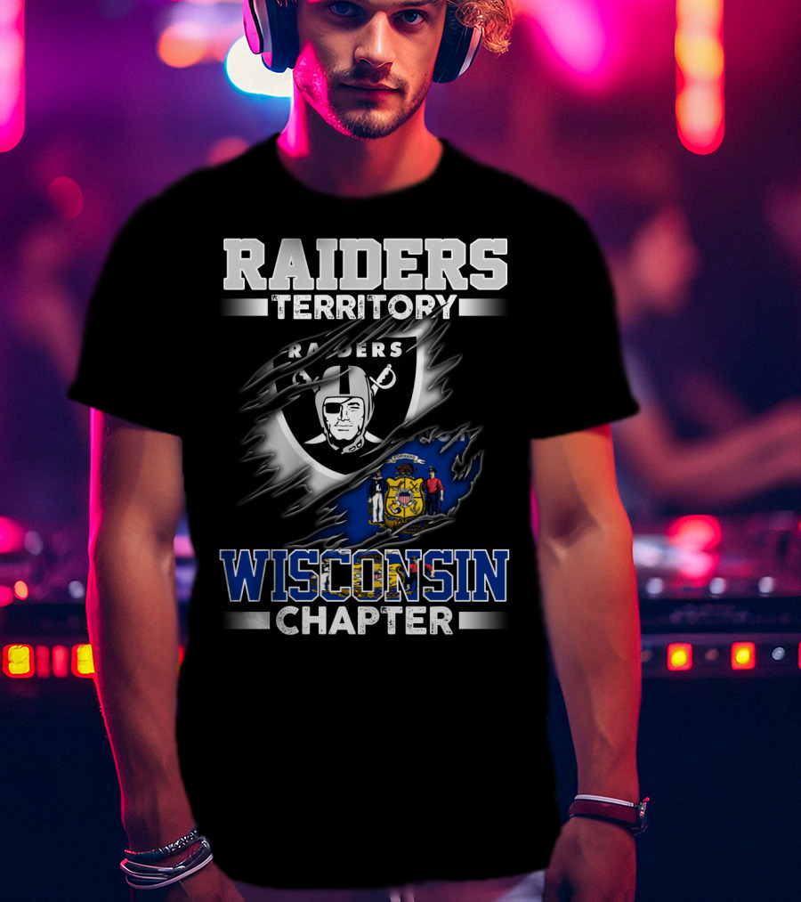 Raiders Territory Wisconsin Chapter T-Shirt