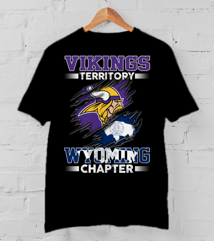 Vikings Territory Wyoming Chapter T-Shirt