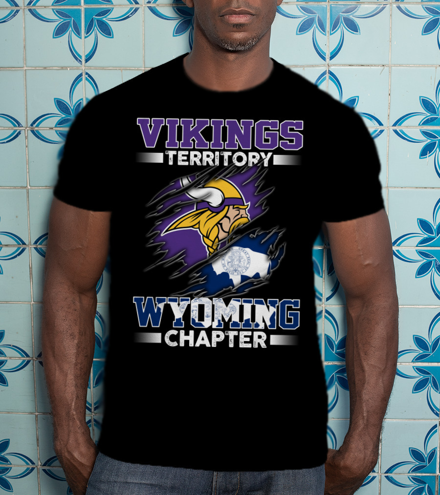 Vikings Territory Wyoming Chapter T-Shirt