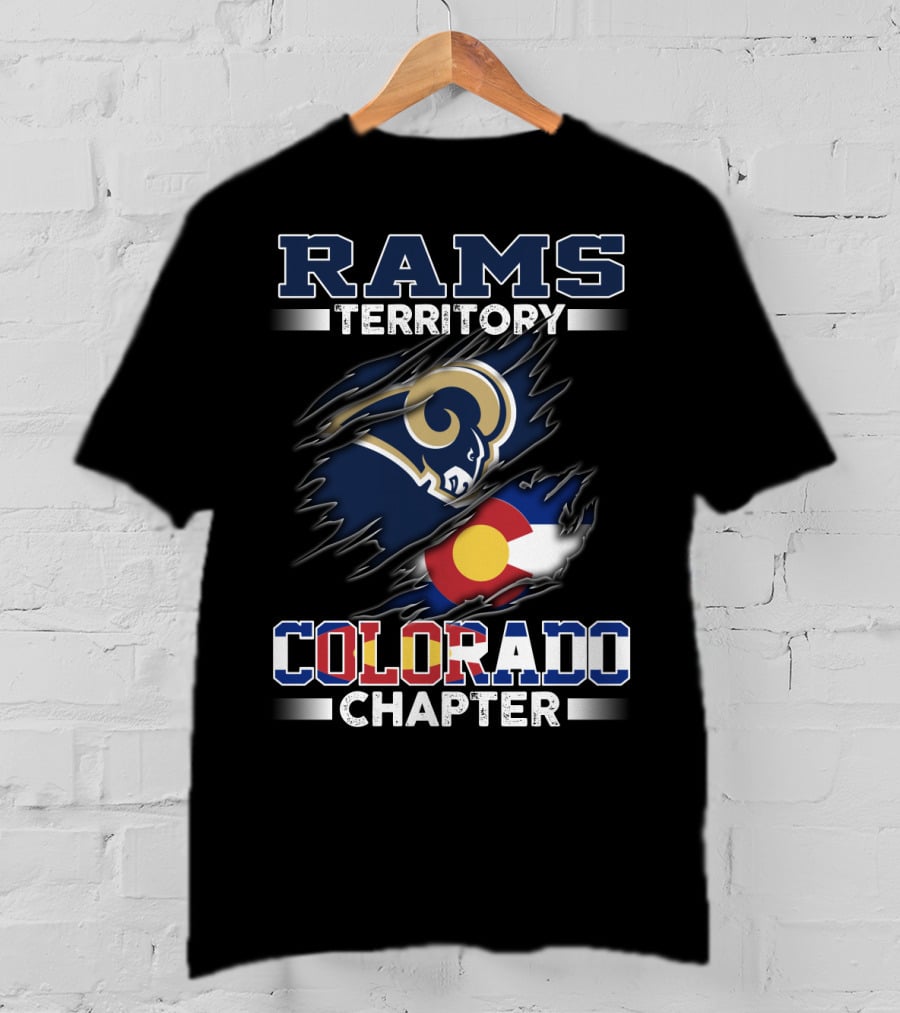 Rams Territory Colorado Chapter Flag T-Shirt