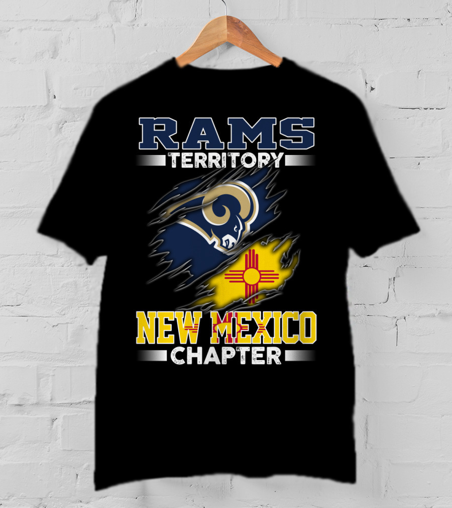 Rams Territory New Mexico Chapter Zia Symbol T-Shirt