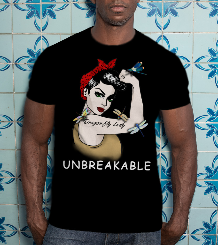 Dragonfly Lady Unbreakable T-Shirt