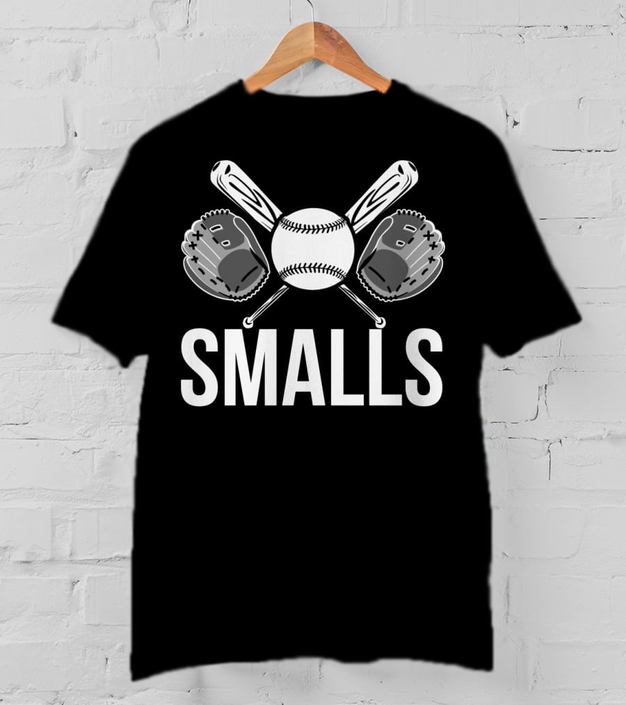 Smalls Baseball Bats Gloves And Ball T-Shirt