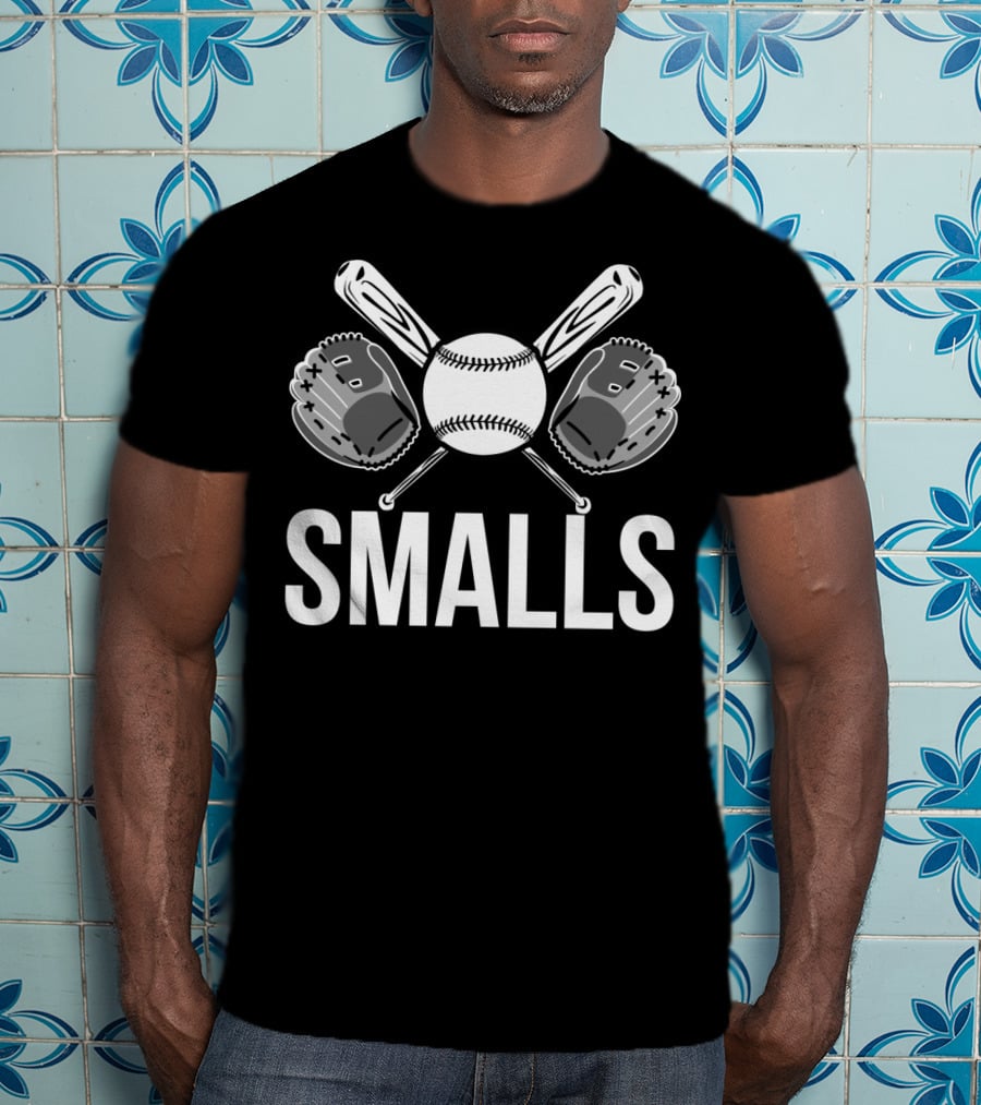 Smalls Baseball Bats Gloves And Ball T-Shirt