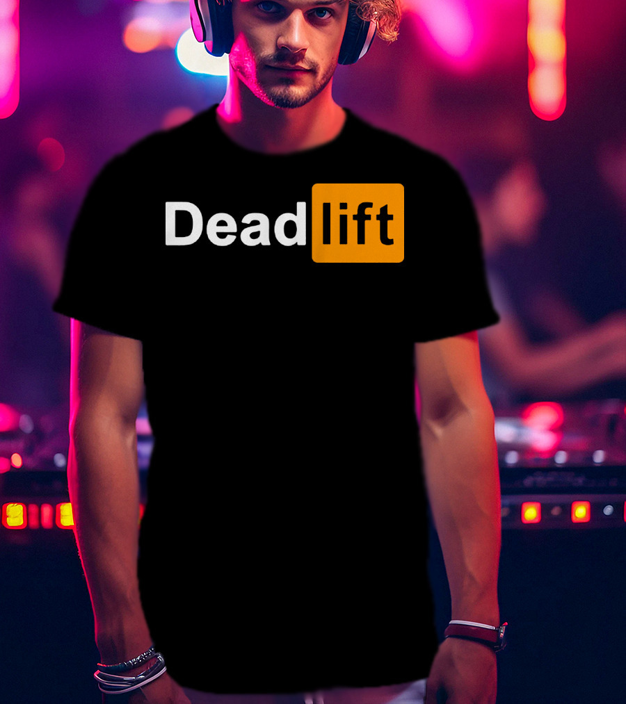 Deadlift Lift Training Strength Fitness W02 T-Shirt