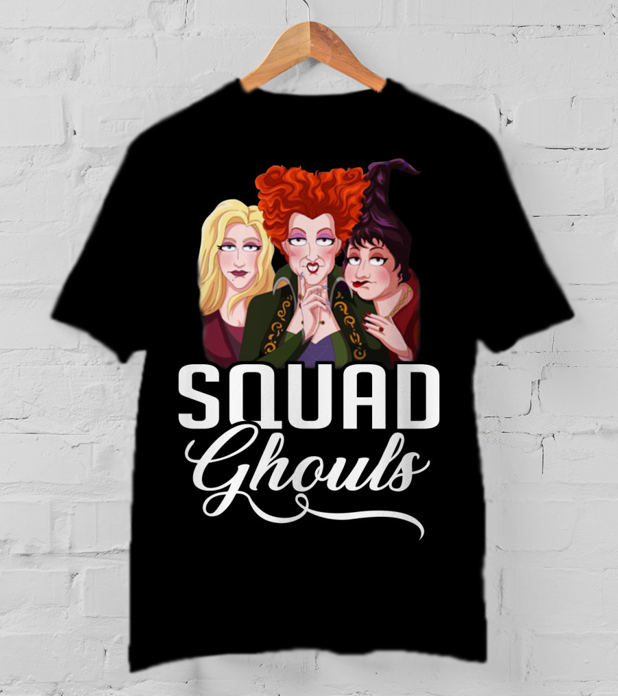 Squad Ghouls Sanderson Sisters Hocus Pocus T-Shirt