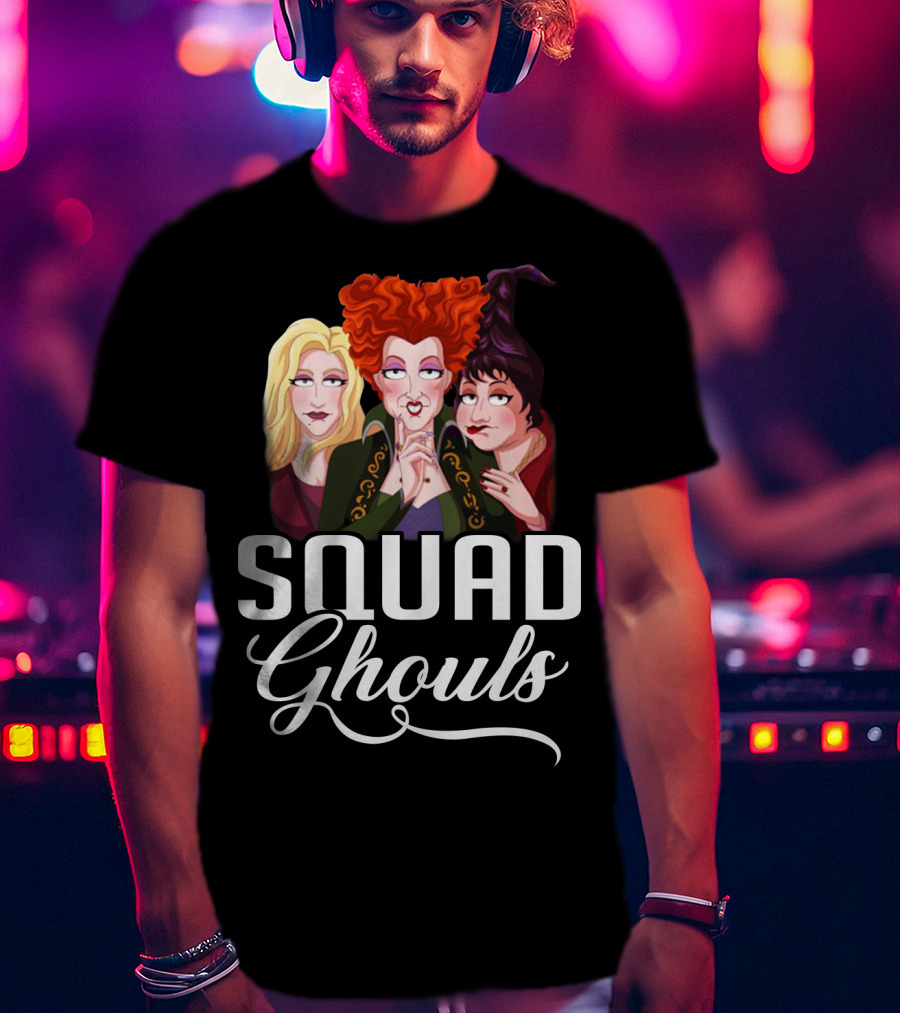 Squad Ghouls Sanderson Sisters Hocus Pocus T-Shirt