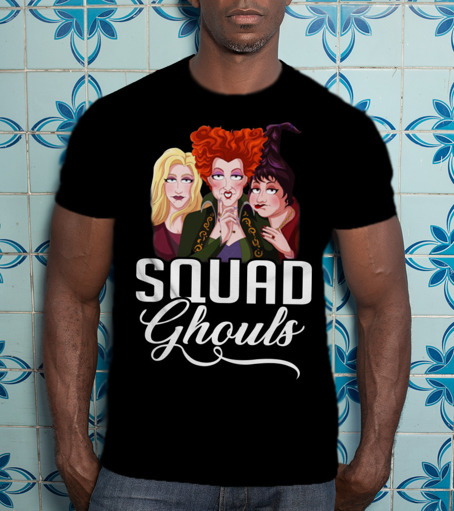 Squad Ghouls Sanderson Sisters Hocus Pocus T-Shirt