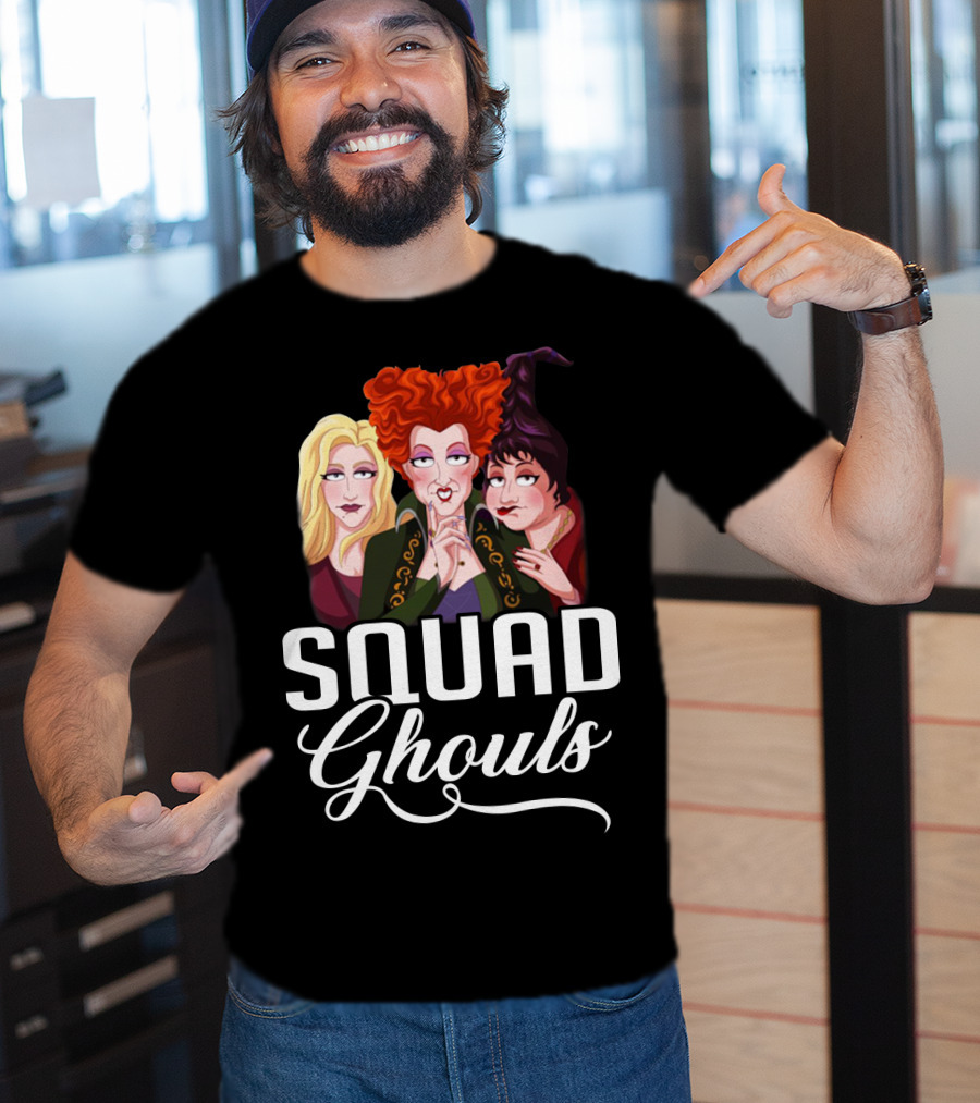 Squad Ghouls Sanderson Sisters Hocus Pocus T-Shirt