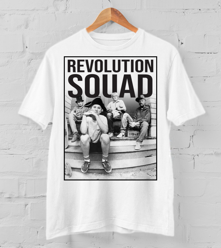 Revolution Squad Colonial Hat Group T-Shirt