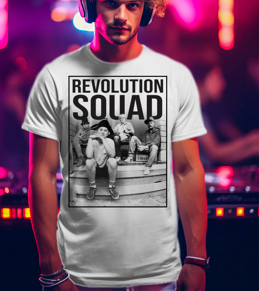 Revolution Squad Colonial Hat Group T-Shirt