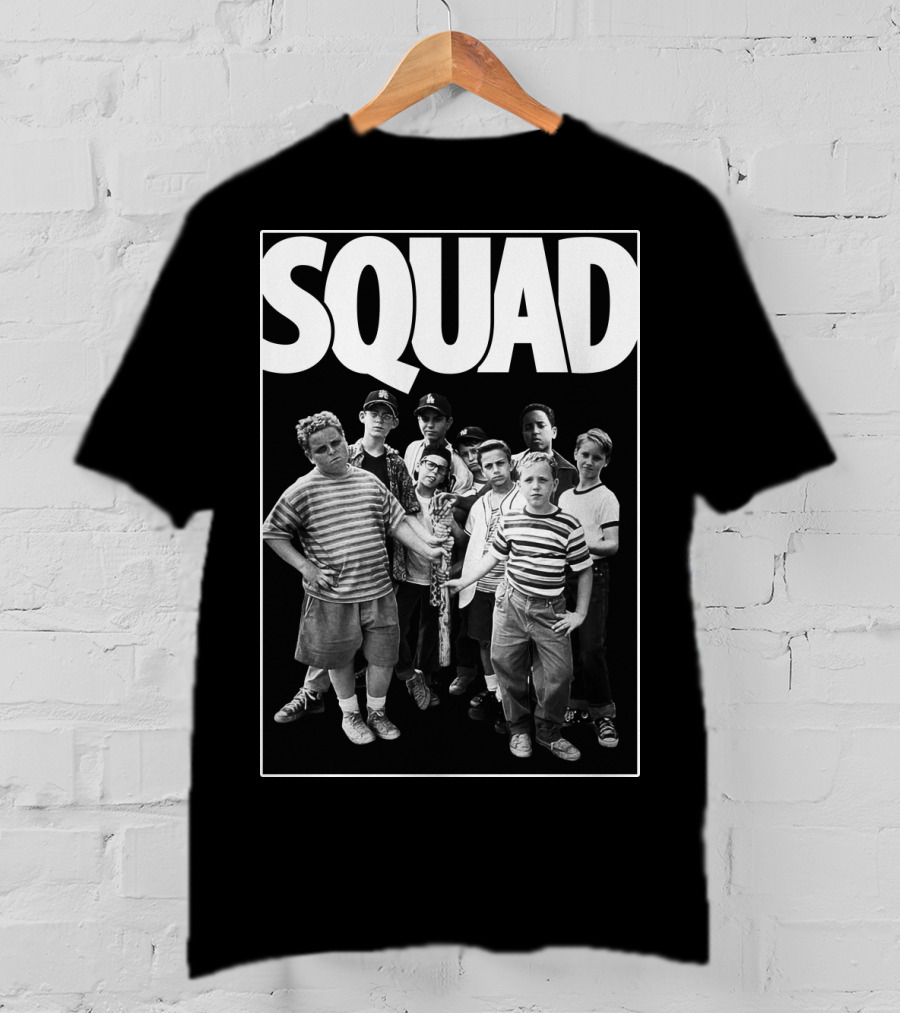 The Sandlot Baseball Squad Classic Movie Kids Team T-Shirt