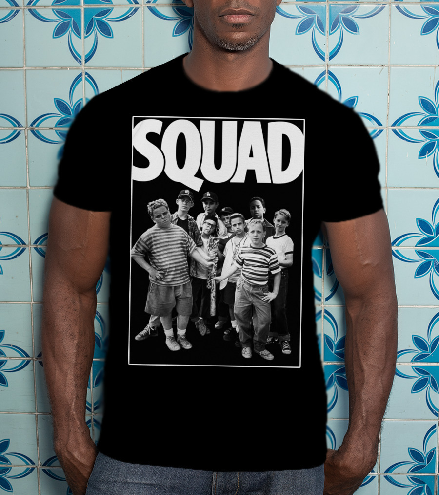The Sandlot Baseball Squad Classic Movie Kids Team T-Shirt