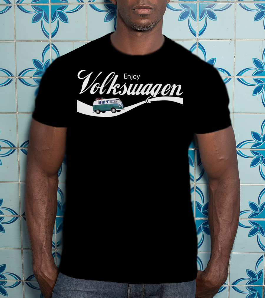 Enjoy Volkswagen Vintage Van T-Shirt