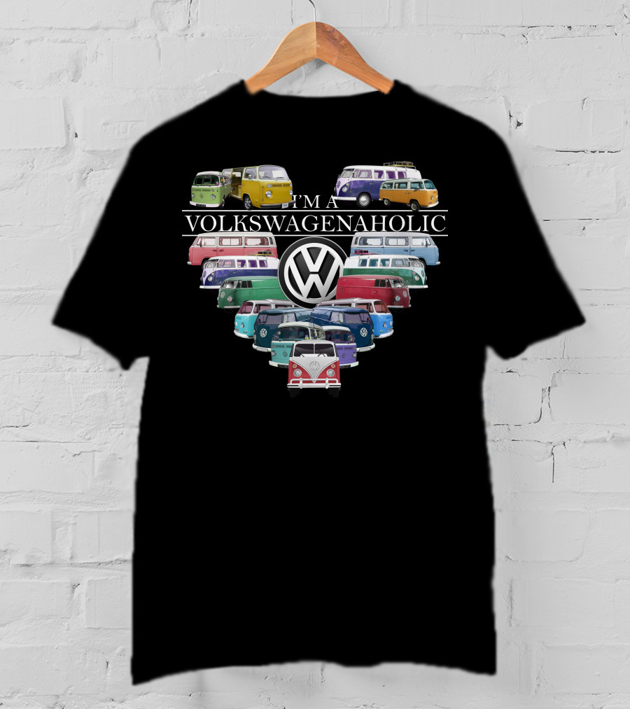 I'M A VOLKSWAGENAHOLIC Volkswagen Vans Collection T-Shirt