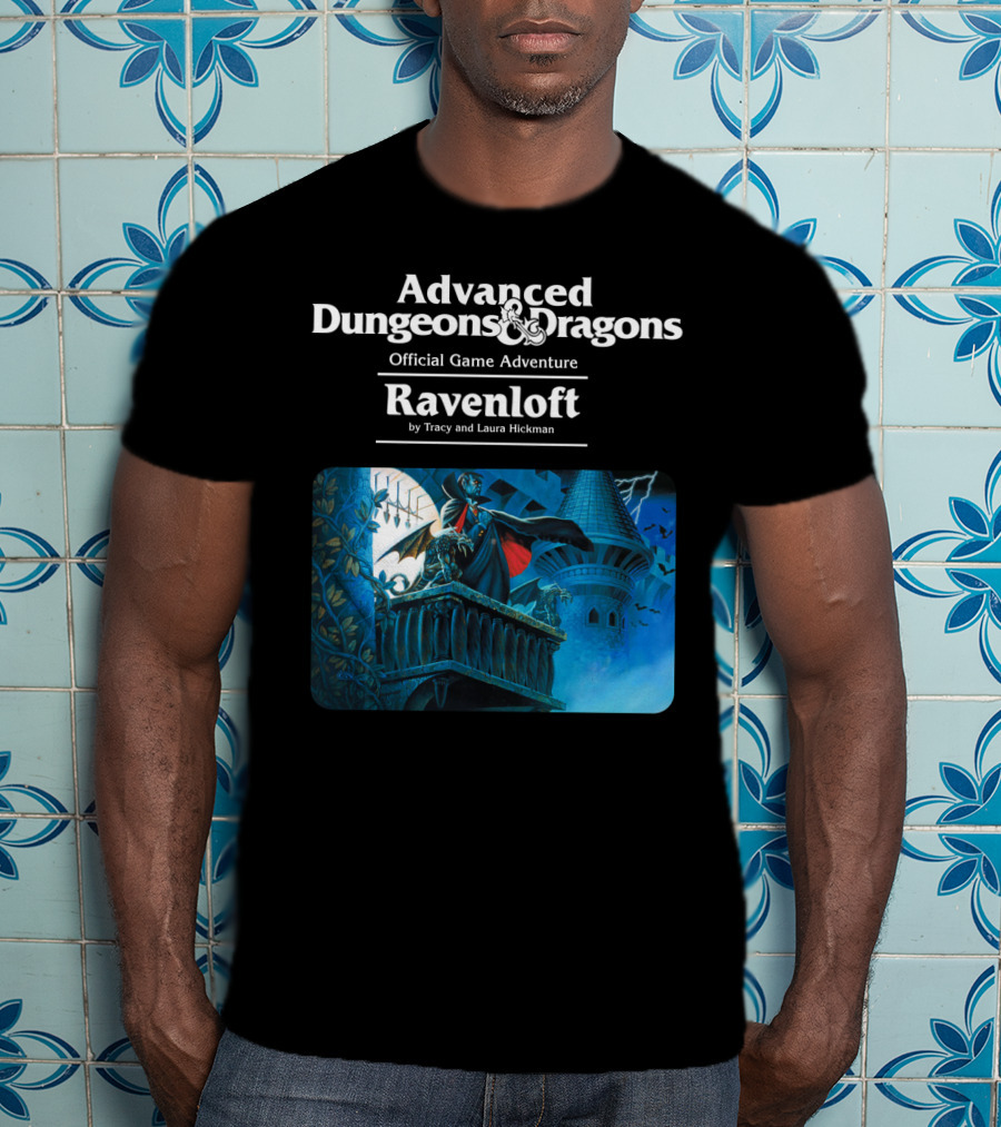 Advanced Dungeons And Dragons Official Game Adventure Ravenloft By Tracy And Laura Hickman T-Shirt