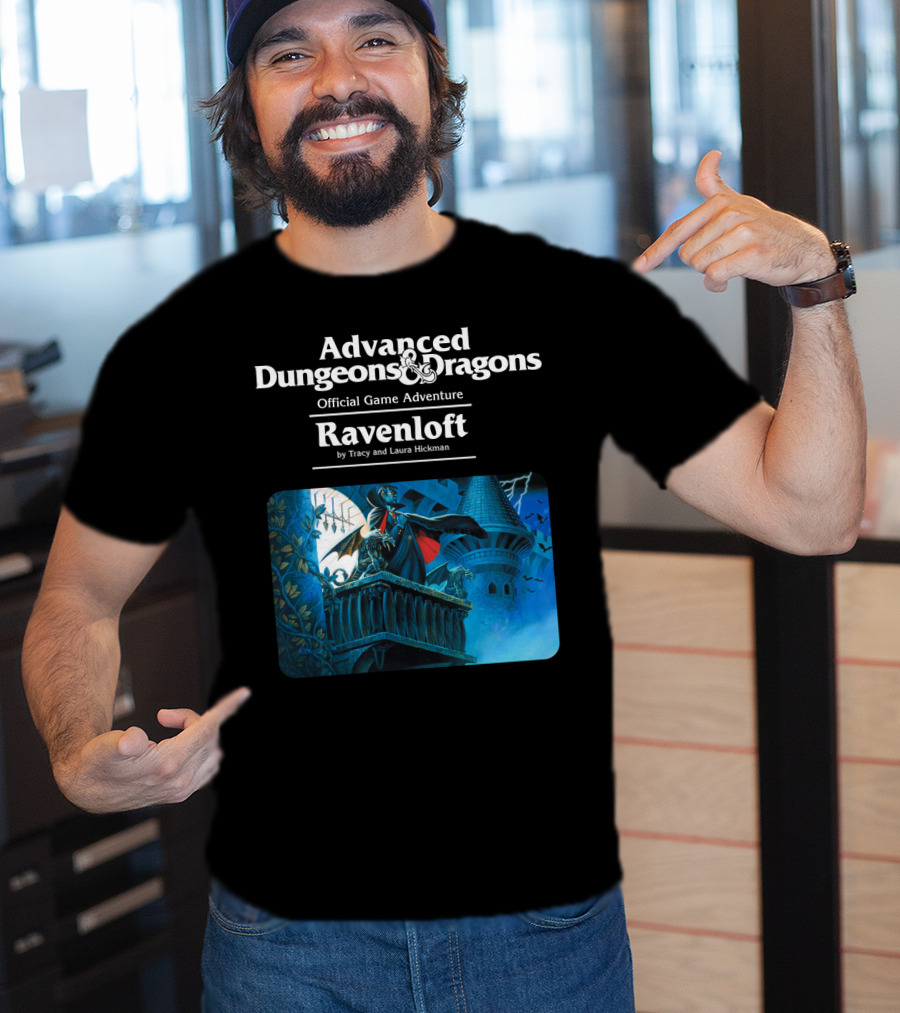 Advanced Dungeons And Dragons Official Game Adventure Ravenloft By Tracy And Laura Hickman T-Shirt