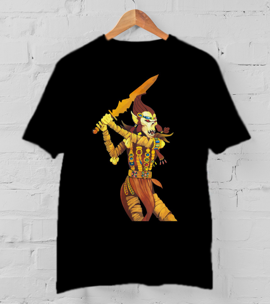 Fiend Folio Sword-Wielding Creature Fantasy T-Shirt