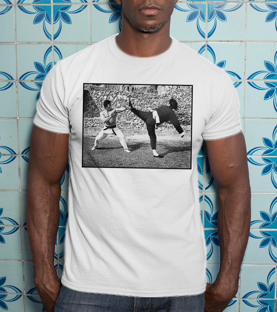 Enter The Dragon Martial Arts Standoff Scene T-Shirt