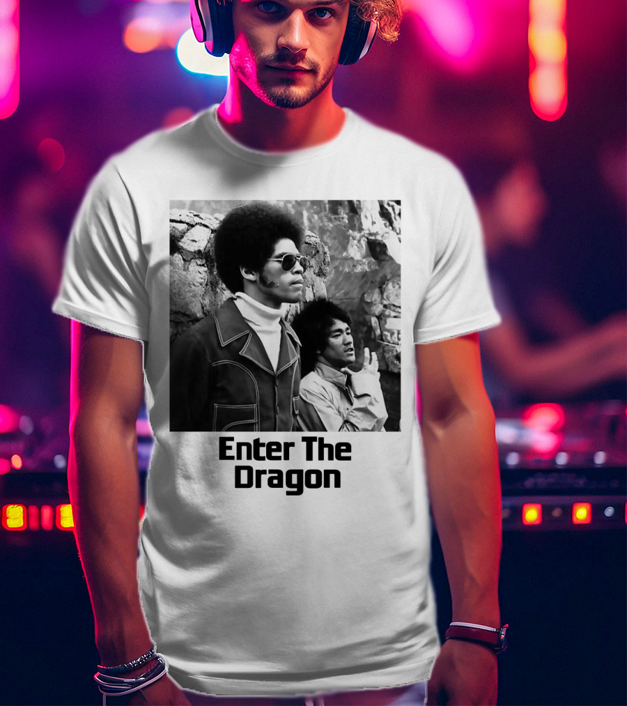 Enter The Dragon Bruce Lee Vintage Scene T-Shirt
