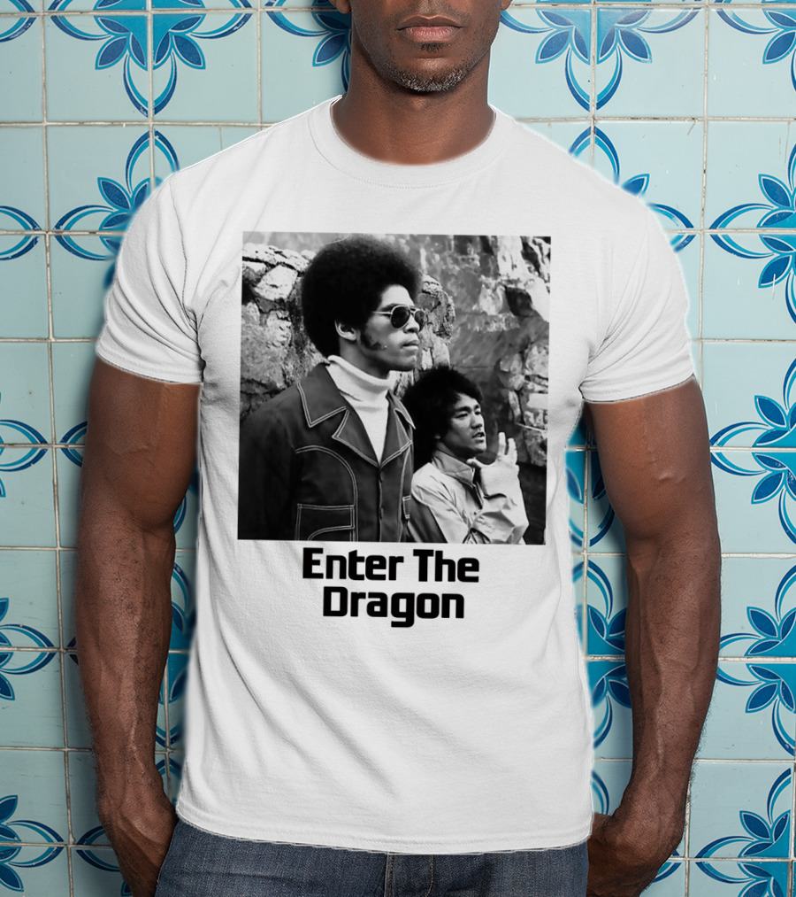 Enter The Dragon Bruce Lee Vintage Scene T-Shirt