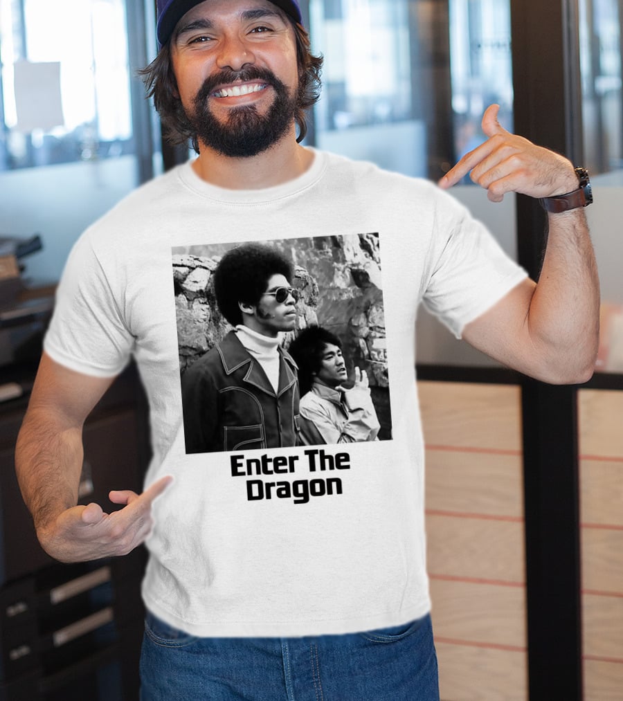 Enter The Dragon Bruce Lee Vintage Scene T-Shirt