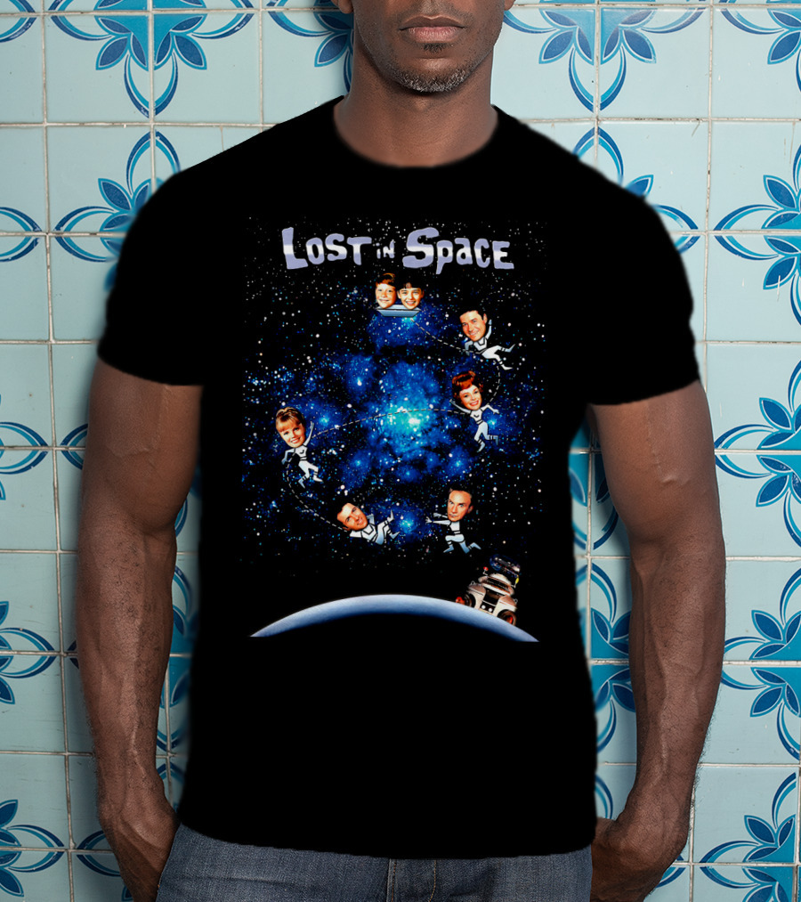 Lost In Space Family Floating Galaxy Adventure T-Shirt