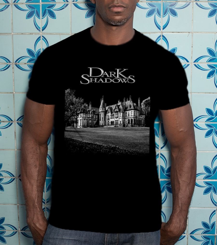 Dark Shadows Gothic Mansion Scene T-Shirt
