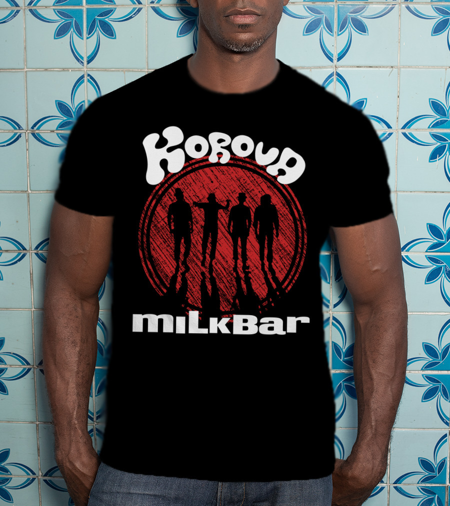 Korova Milkbar A Clockwork Orange Silhouette Circle T-Shirt