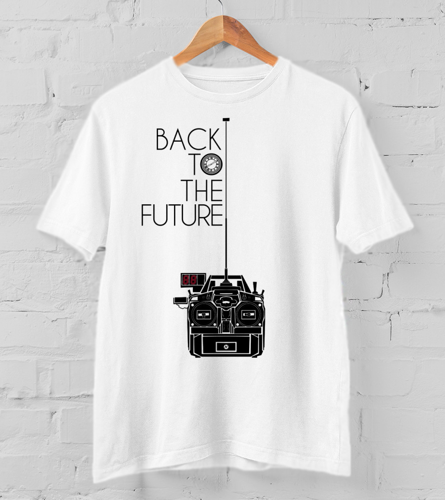Back To The Future Delorean Vector T-Shirt