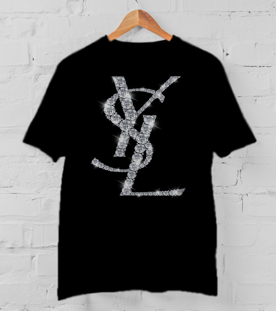 YSLT Diamond Lettering T-Shirt
