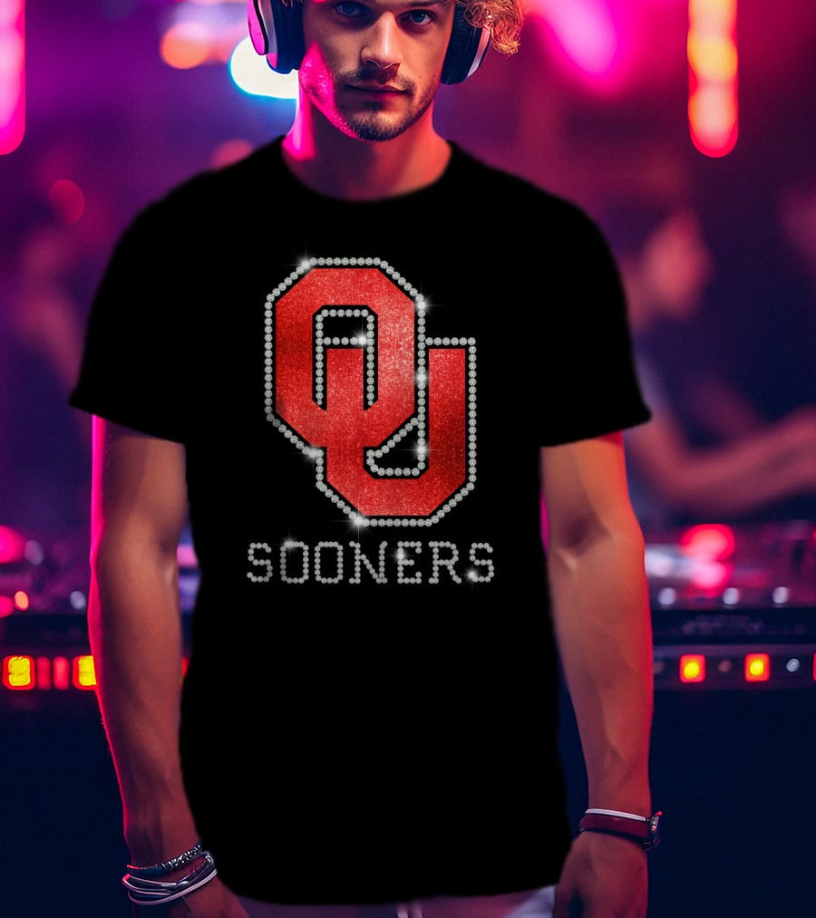 OU Sooners Sparkling Logo 1212 T-Shirt