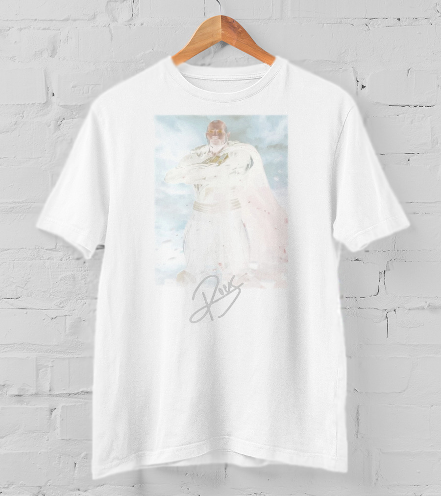 Dwayne Johnson The Rock Black Adam Ross Signature T-Shirt