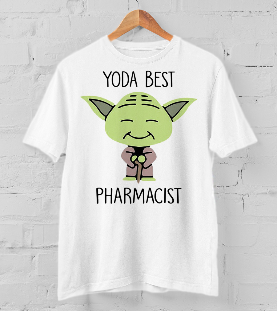 Yoda Best Pharmacist Baby Yoda T-Shirt