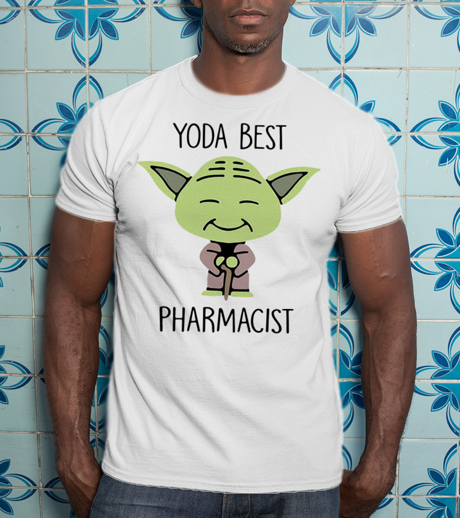 Yoda Best Pharmacist Baby Yoda T-Shirt