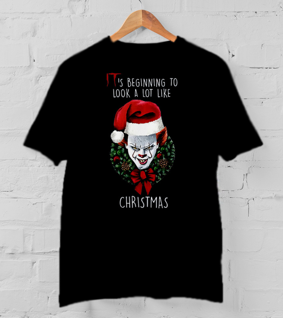 Pennywise It's Beginning To Look A Lot Like Christmas T-Shirt