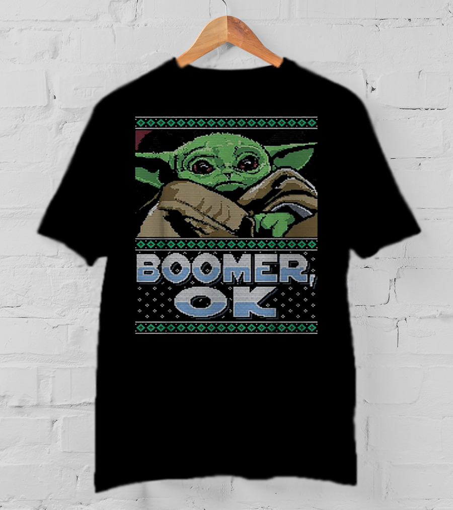 Star Wars Baby Yoda Boomer OK T-Shirt