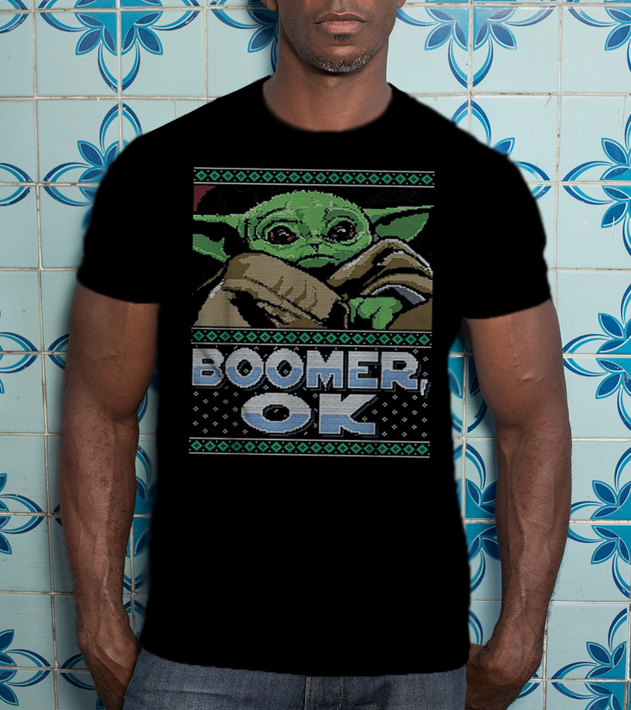 Star Wars Baby Yoda Boomer OK T-Shirt